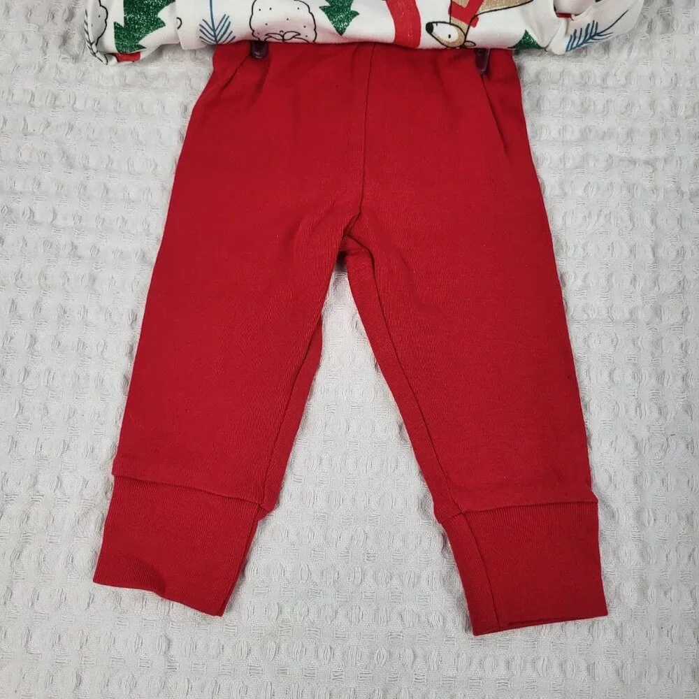 Carters Just One You 2 Piece Christmas Set Reindeer Butt Pants 6‎ Mo NWT